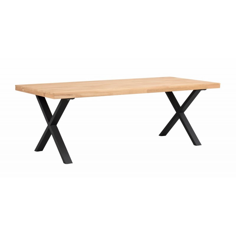 RO Brooklyn Extending Dining Table X 220x95 Oak/Black